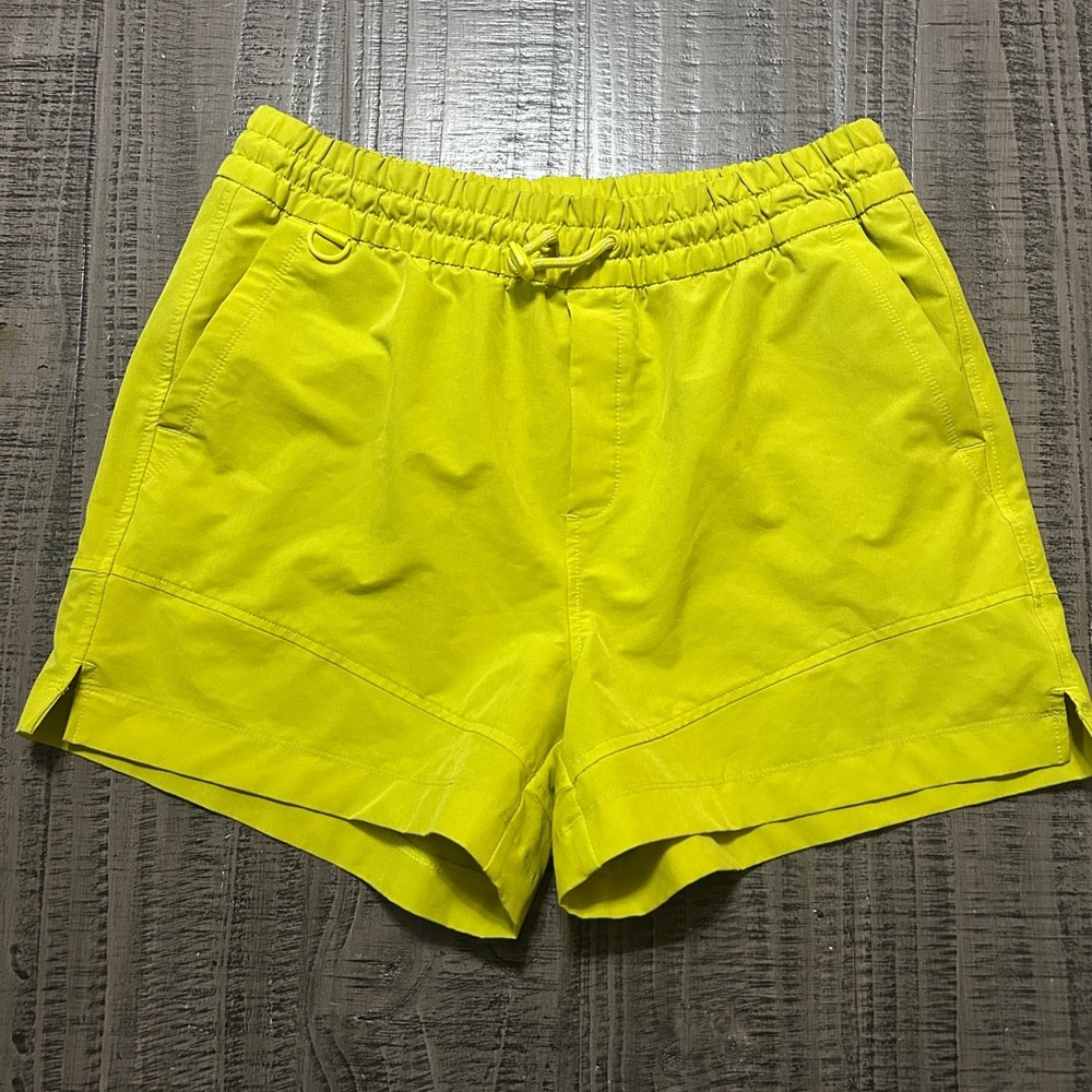 StretchTech Lime Green Shorts